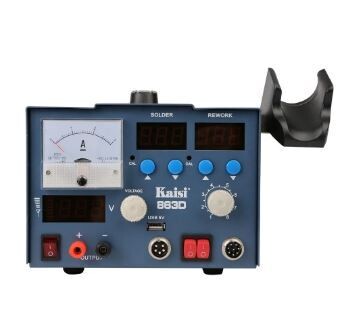 Professional Digital Hot Air Rework and Soldering Station Temperature Adjustable, LED Display