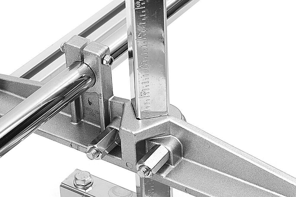 Chainsaw Mill and Rail Mill Guide System, Portable Sawmill 14&quot;-36&quot; Guide Bar, 9ft Aluminum Saw Milling Rail Guide with Chainsaw Planking Mill for Woodworkers and Carpenters