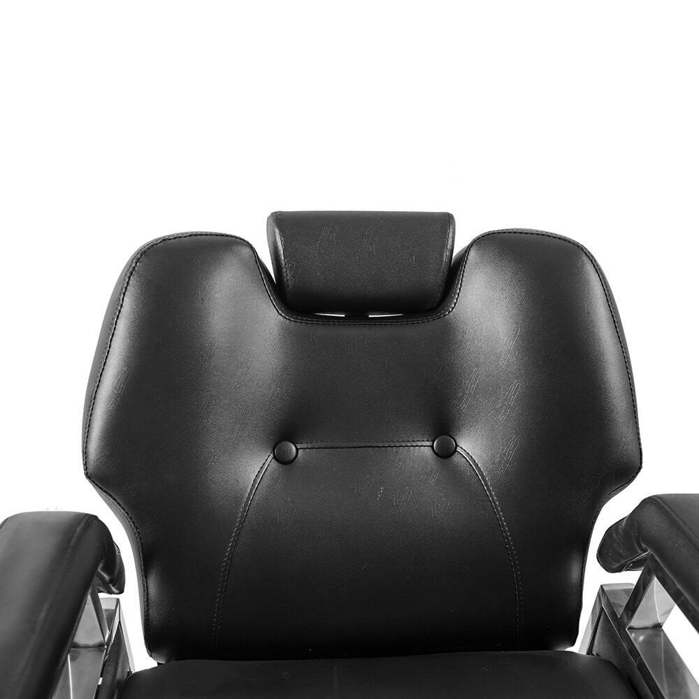 Professional Hairdressing Chair, High-Quality Faux Leather, Hydraulic Retractable