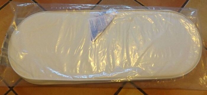 Mothercare 28 x 75cm SAFEseal Foam Mattress with Spacetec and COOLMAX freshFX