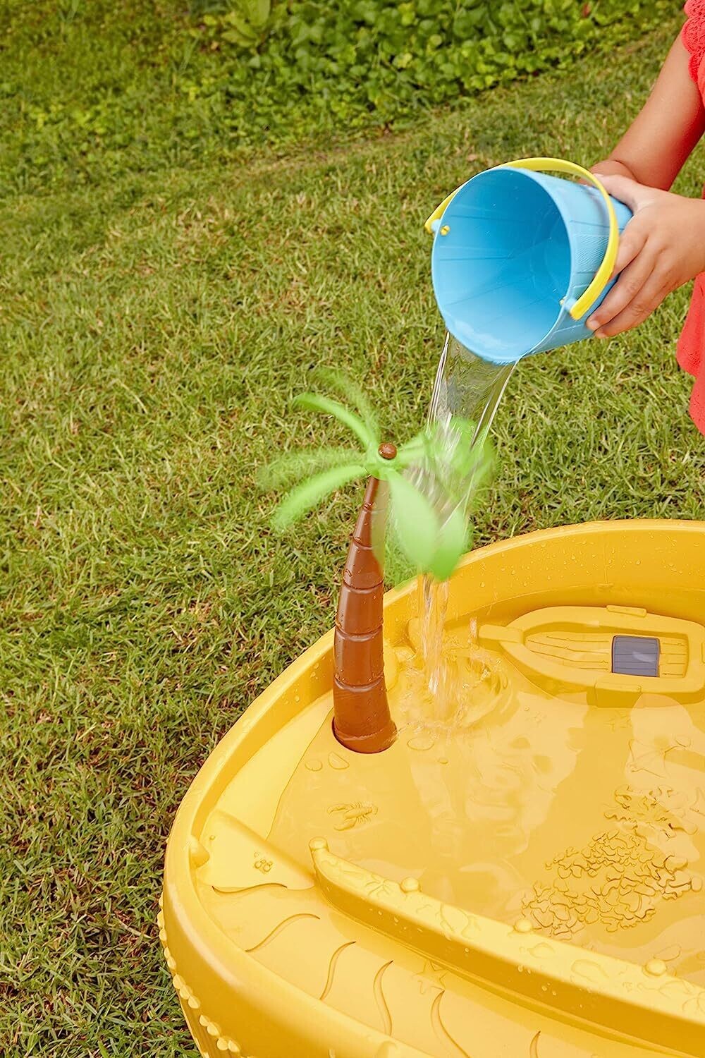 Outdoor Garden Water Table Playset Island Wavemaker  Safe, Durable and Portable for Toddlers