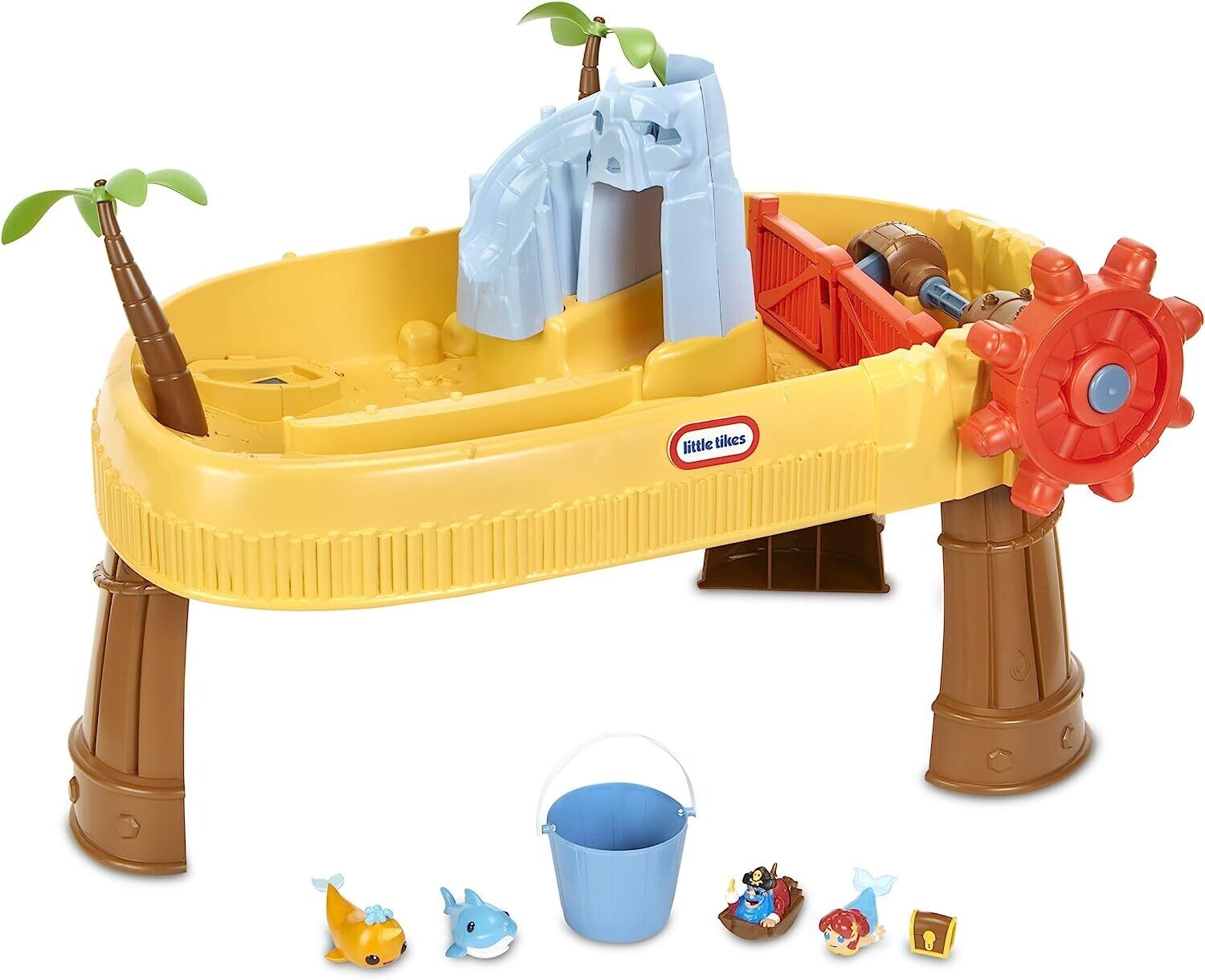 Outdoor Garden Water Table Playset Island Wavemaker Safe, Durable and Portable for Toddlers
