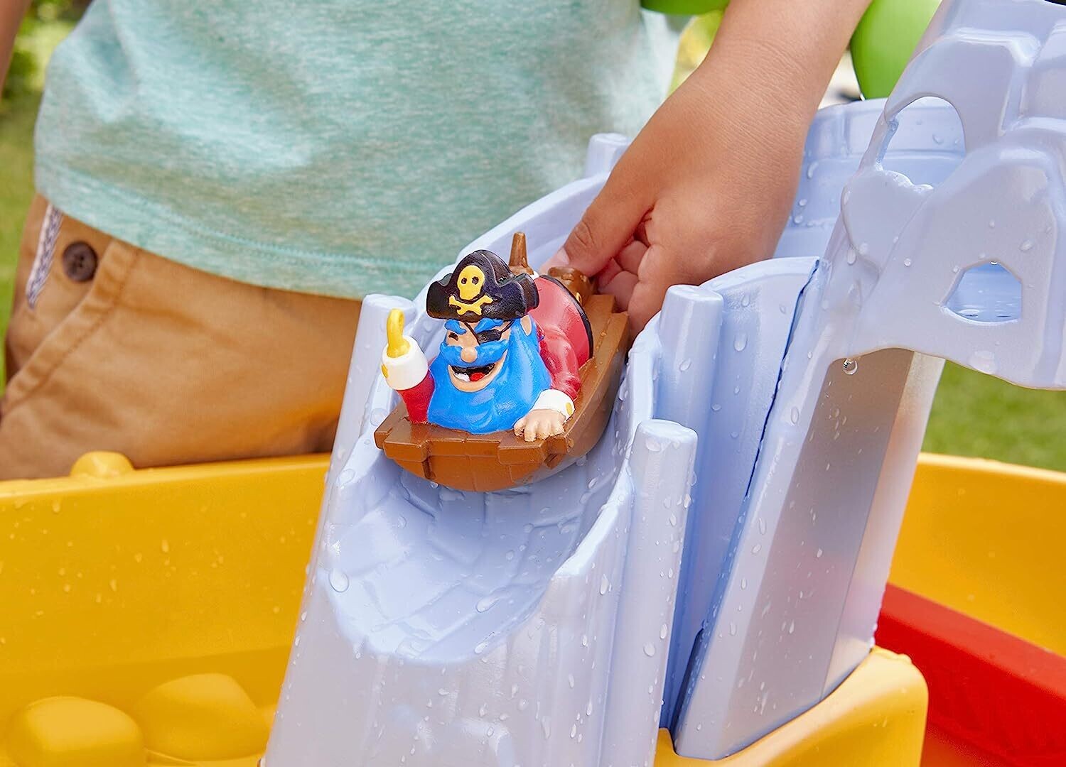 Outdoor Garden Water Table Playset Island Wavemaker  Safe, Durable and Portable for Toddlers