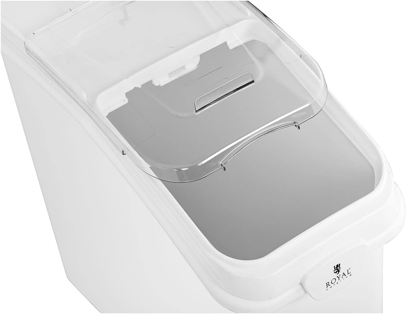 Ingredient Bin 21 Gallon with Scoop, Commercial Stackable Ingredient Bin, 400-Cup Capacity for Efficient Storage and Organization