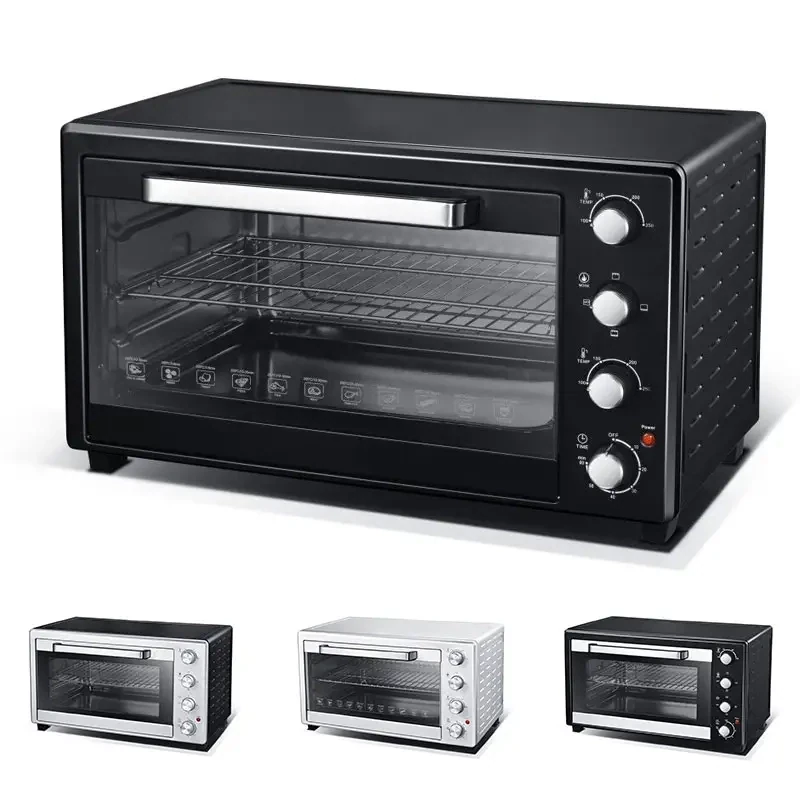 Commercial Countertop Pizza Oven, Double Deck Layer, Multipurpose Indoor Pizza Maker for Restaurant &amp; Home