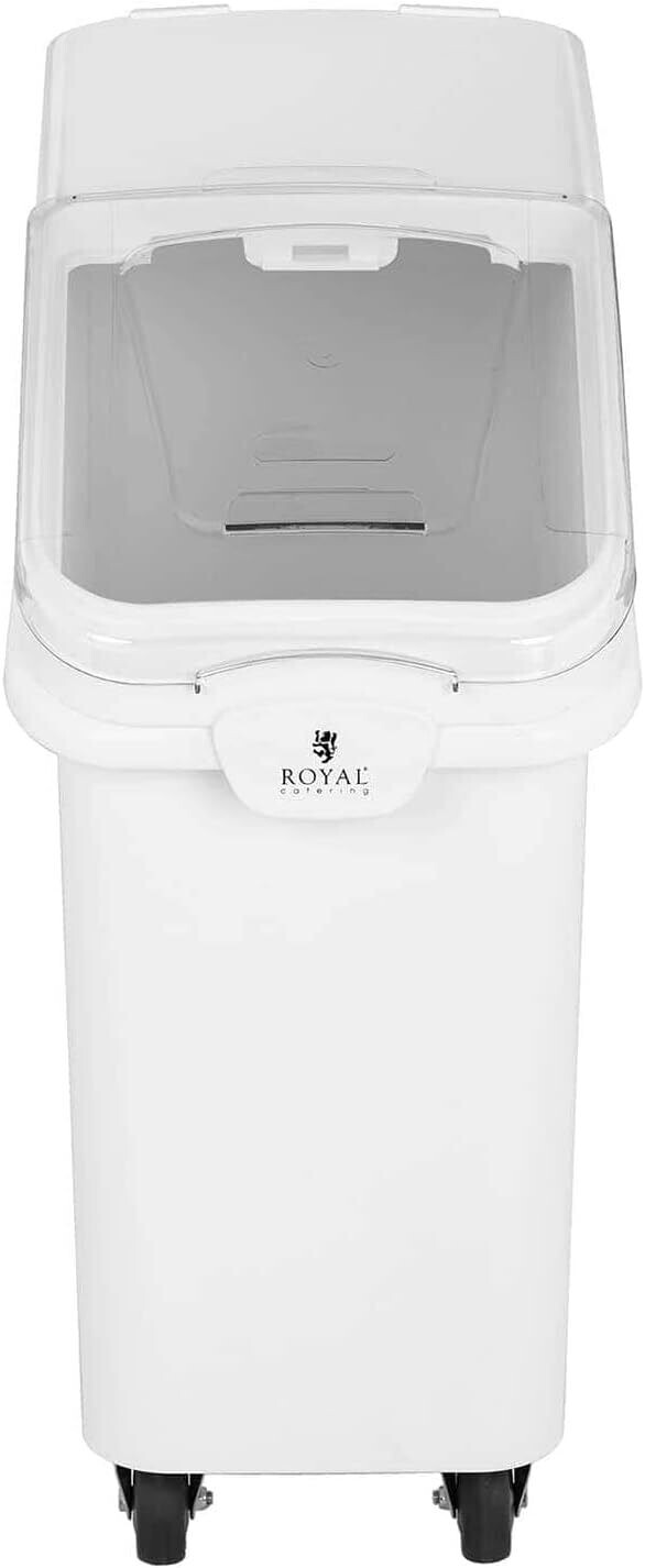 Ingredient Bin 21 Gallon with Scoop, Commercial Stackable Ingredient Bin, 400-Cup Capacity for Efficient Storage and Organization