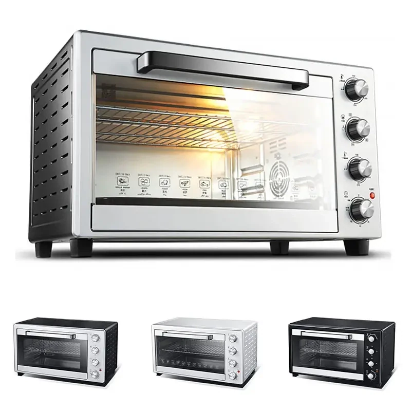 Commercial Countertop Pizza Oven, Double Deck Layer, Multipurpose Indoor Pizza Maker for Restaurant &amp; Home