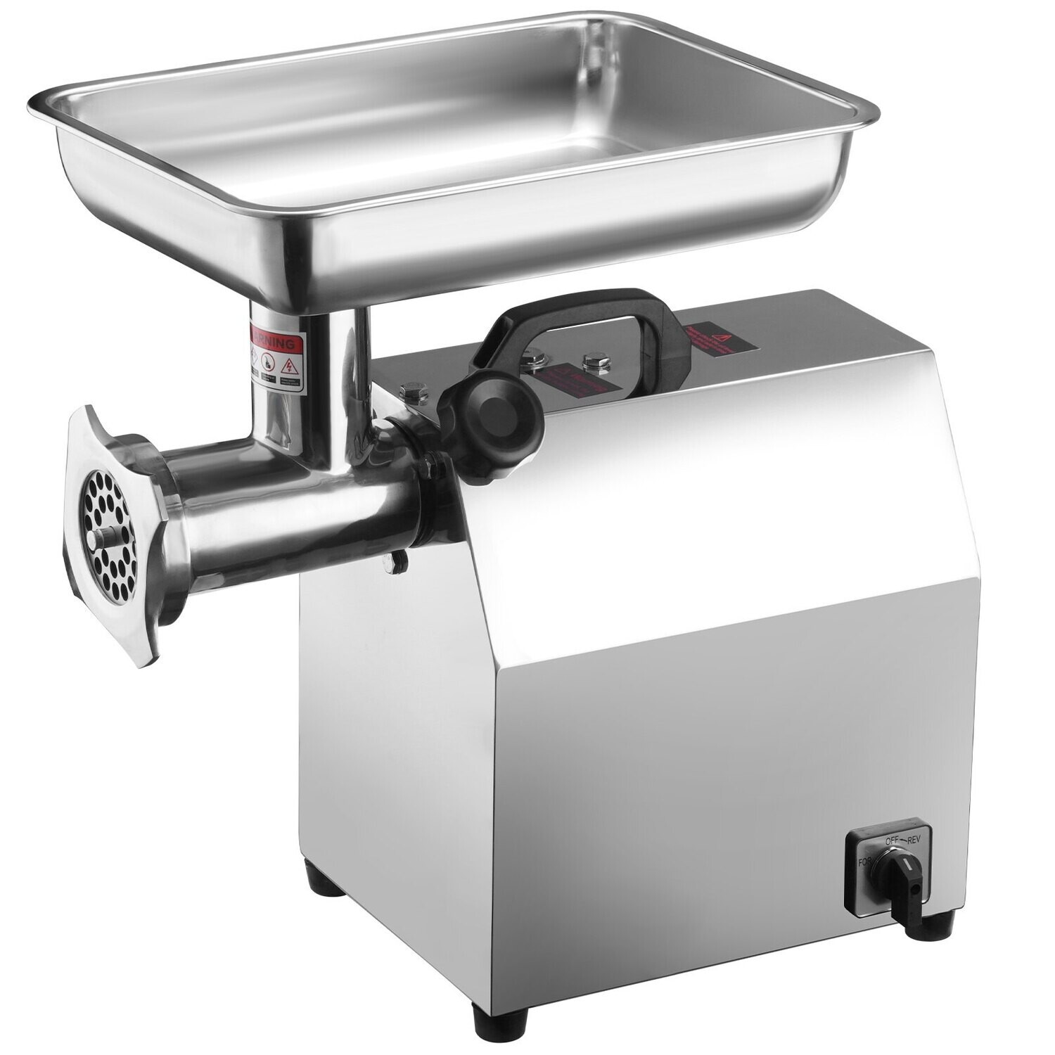1100W Stainless Steel Electric Meat Grinder Mincer - Heavy-Duty Sausage Maker for Efficient Food Preparation