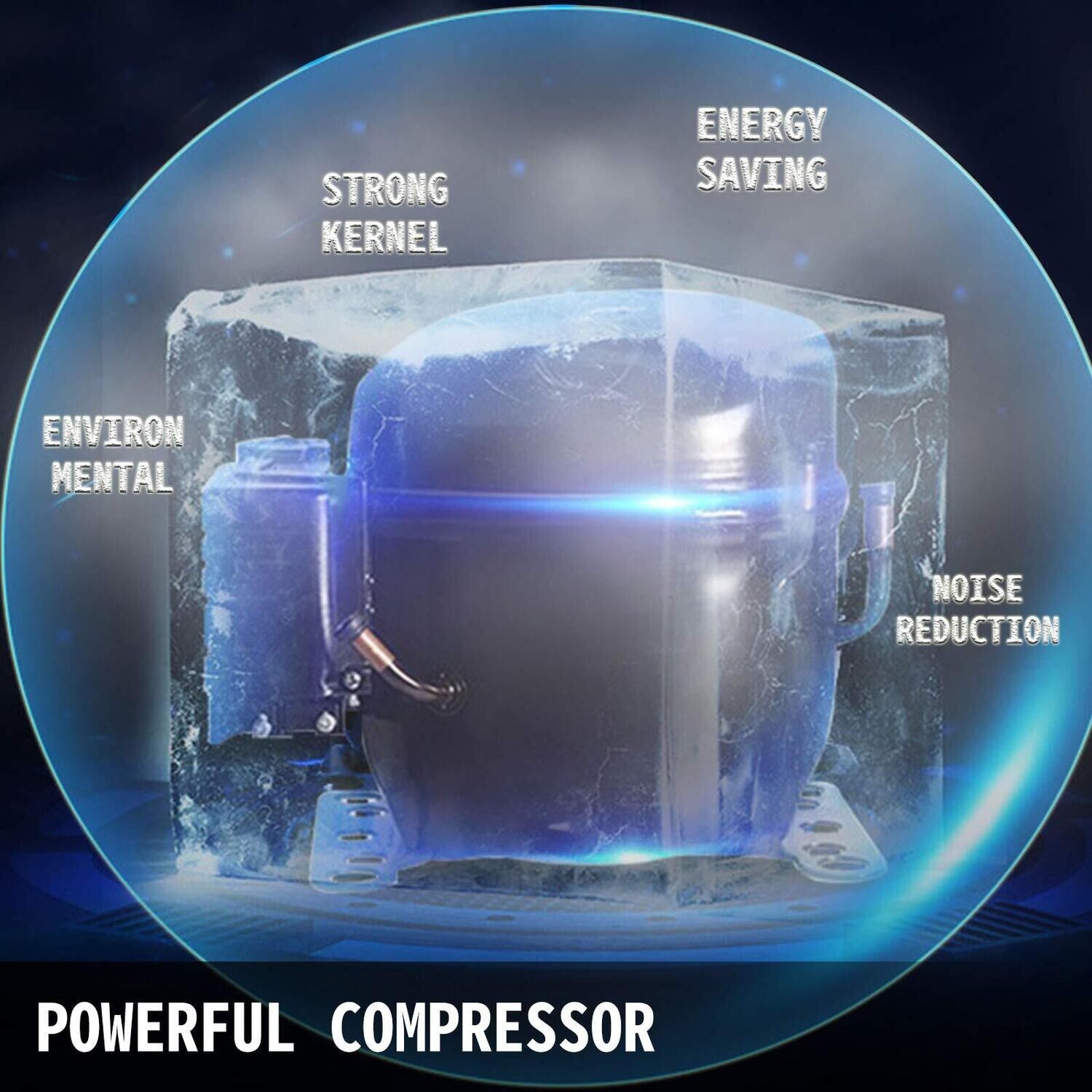 Commercial Ice Maker Machine, Multiple Capacity Options, Efficient Ice Production