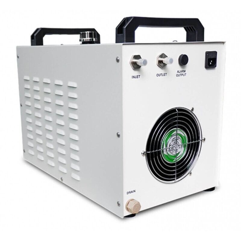 9L Tank Water Chiller CW-3000DG Thermolysis Industrial Water Chiller Water Cooling Chiller for 60W 80W CO2 Glass Laser Tube Cooler