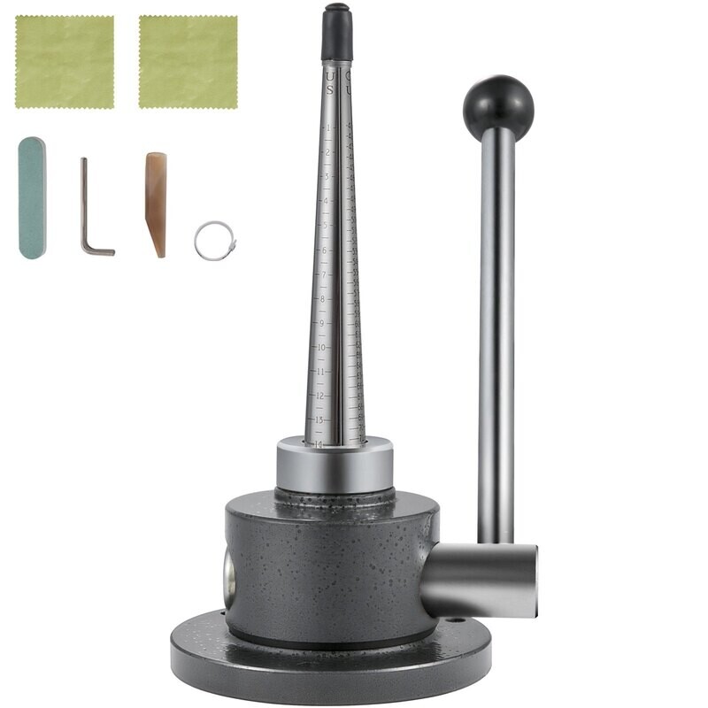 Coin, Iron &amp; Ring Nodular Stretcher, U.S. Sizes 1-14, Ring Stretcher Tool for Jewelry Repair and Store Use