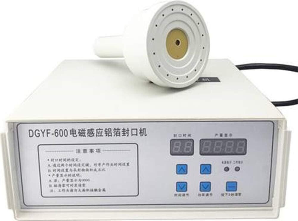 Machine for 500A Manual Induction Sealing 20-100 mm Machine for Sealing 5-20 Pieces Per Minute