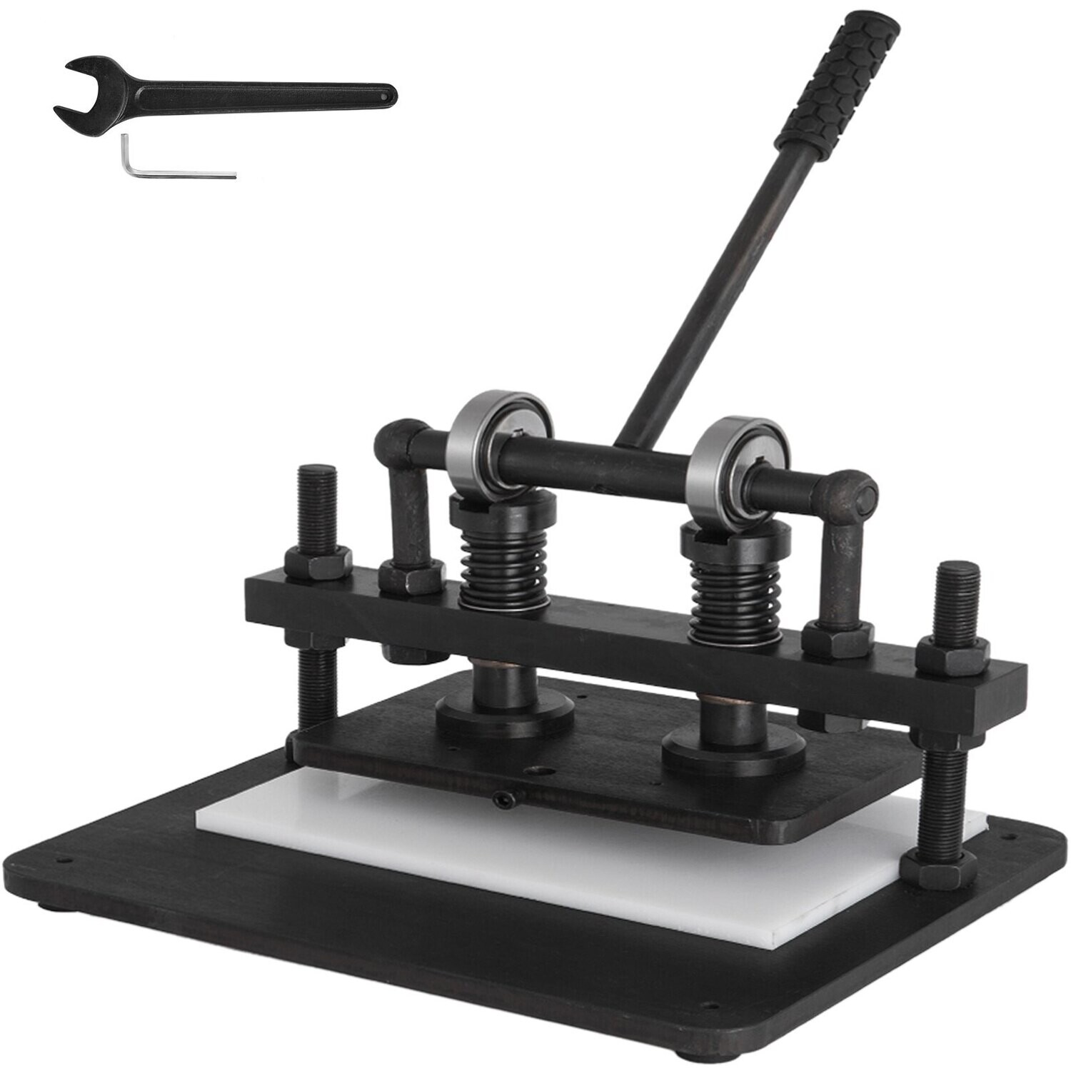 Manual  Hand Press Die Cutter Heavy Duty Leather Embossing Machine