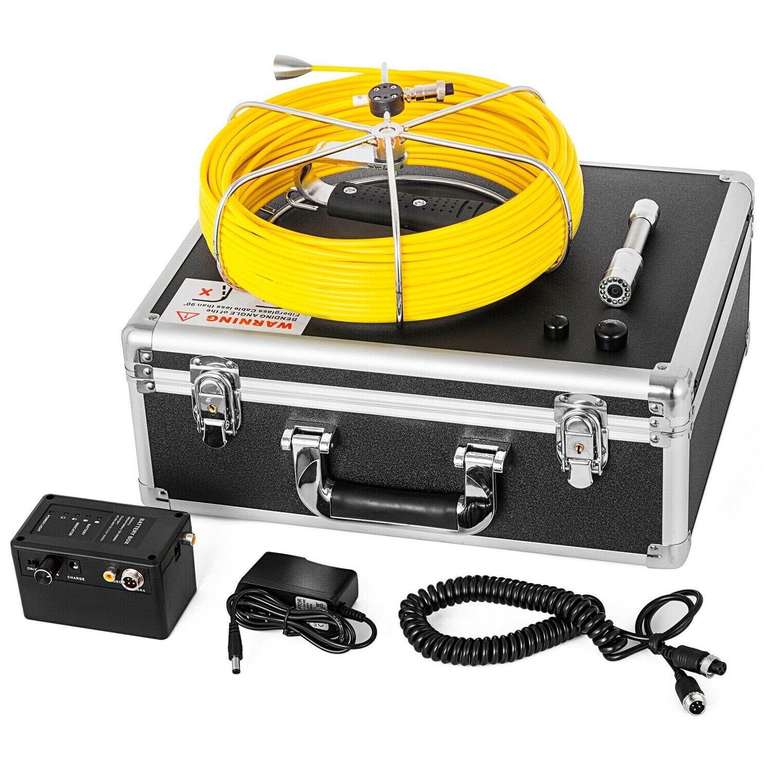 Pipeline Drain Inspection System Video Camera Inspection Kit + 8G SD Card