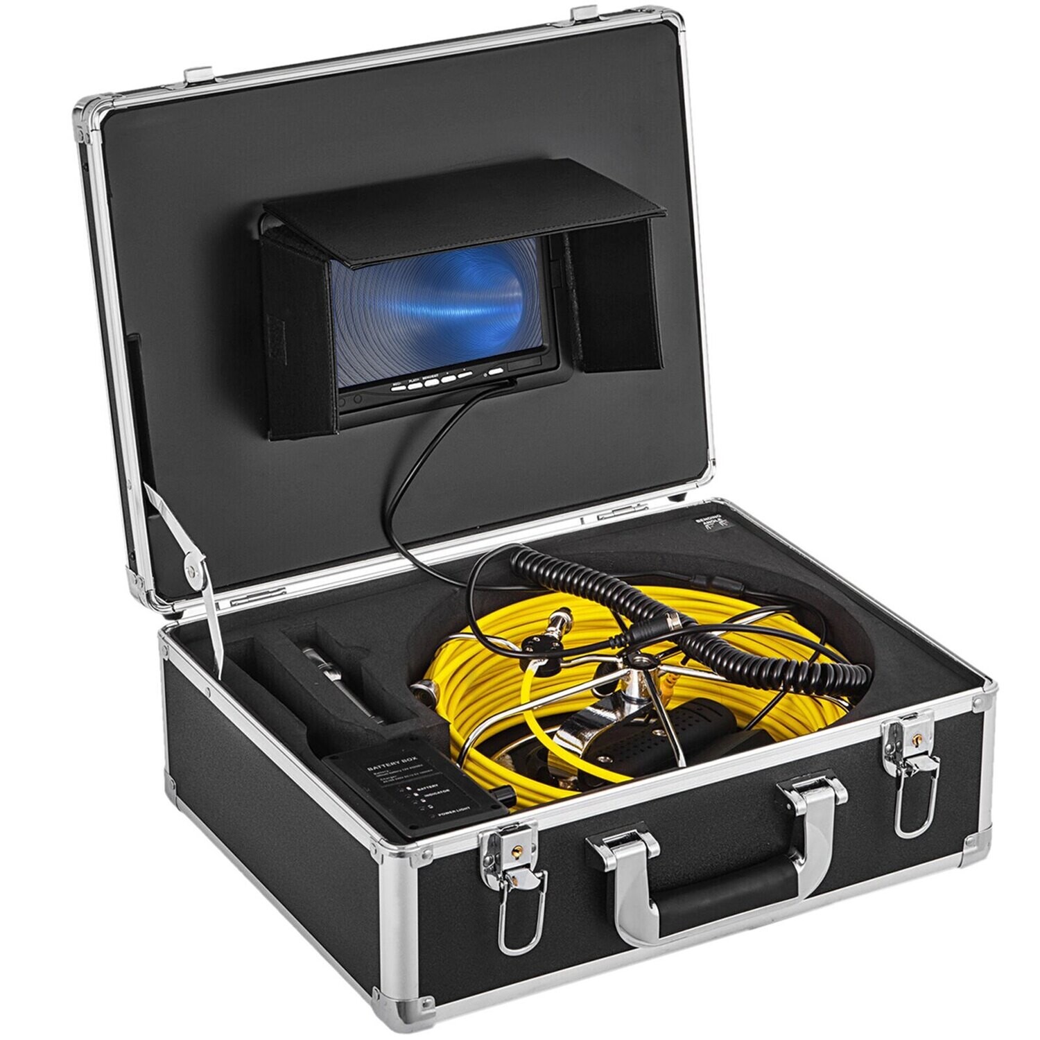 Pipeline Drain Inspection System Video Camera Inspection Kit + 8G SD Card