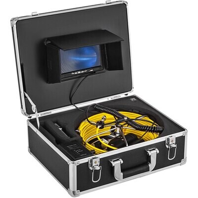 Pipeline Drain Inspection System Video Camera Inspection Kit + 8G SD Card