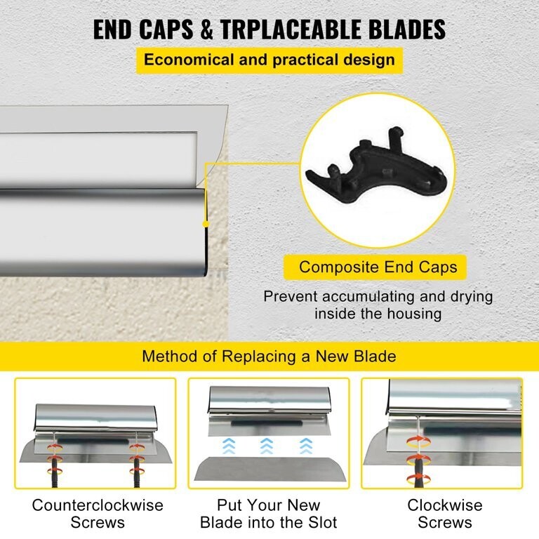 Drywall Skimming Blade – Putty Knife for Smooth Finishing and Skim Coating