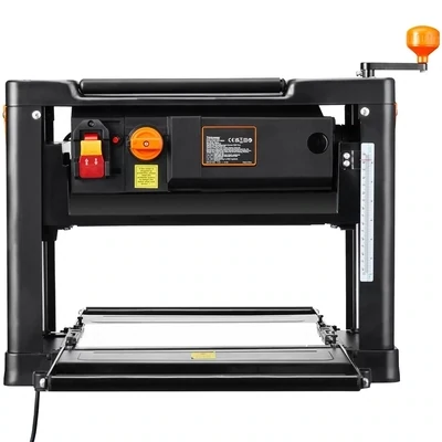 Woodworking Thickness Planer 13-Inch Two-Speed Three-Blade 15-Amp,  2 x planer blades thickness planer Max. cutting depth 0.3cm Max. cutting thickness 15cm planer Ideal for woodworking for carpenters,