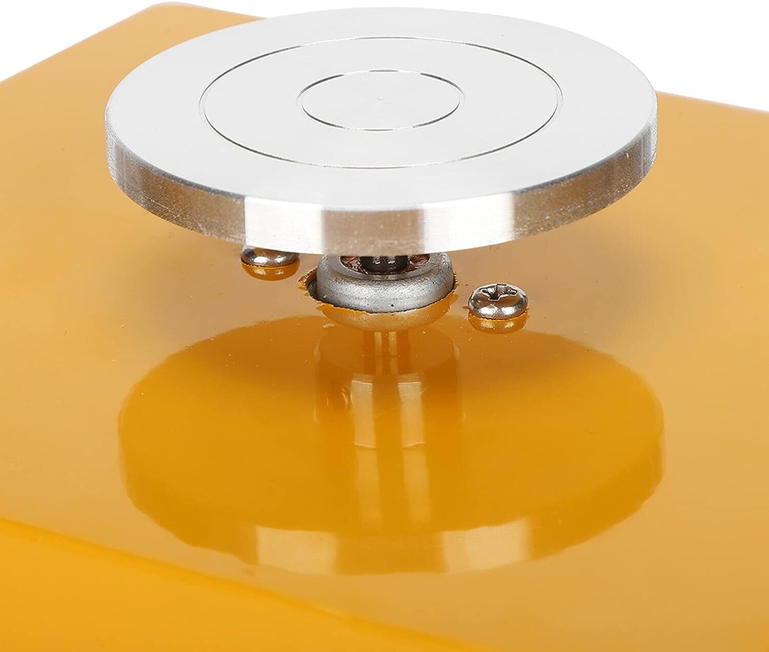 Manual Ceramic Clay Machine 30w Mini Pottery Wheel Machine 2000rpm Yellow