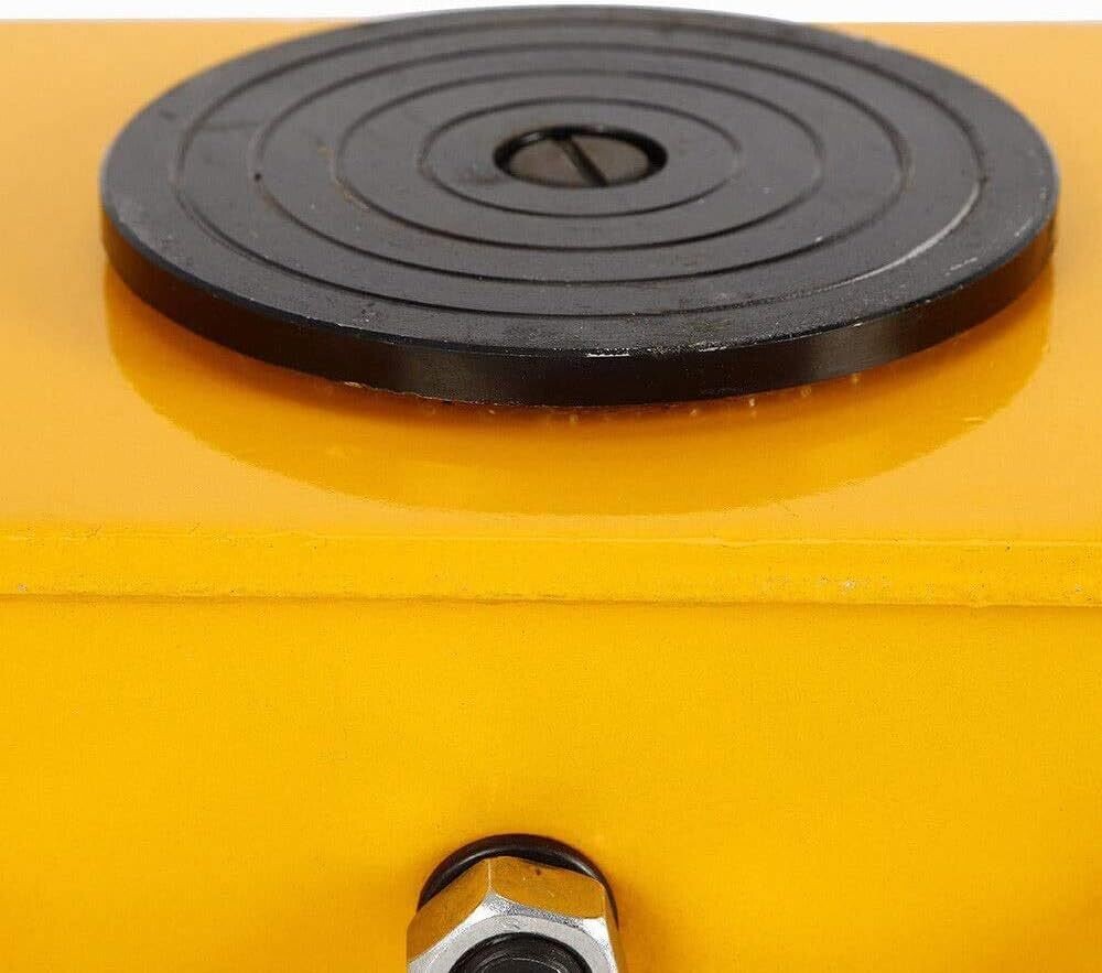 6t Yellow Dolly Skate Industrial Machinery Mover with 360° Rotation - Heavy-Duty Capacity of 13,200 lbs for Easy Equipment Transport