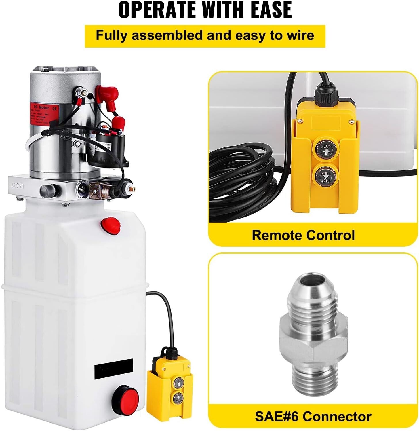 Power Unit Hydraulic 12V hydraulic engine Pump, Hydraulic