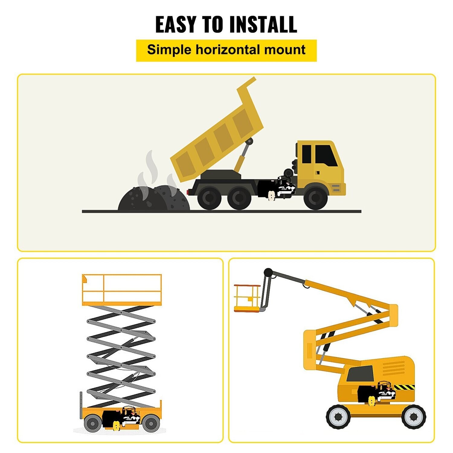 Dump Trailer Lifting Remote Crane – 4 Quart Single Acting Hydraulic Pump for Efficient Lifting and Tipping Operations