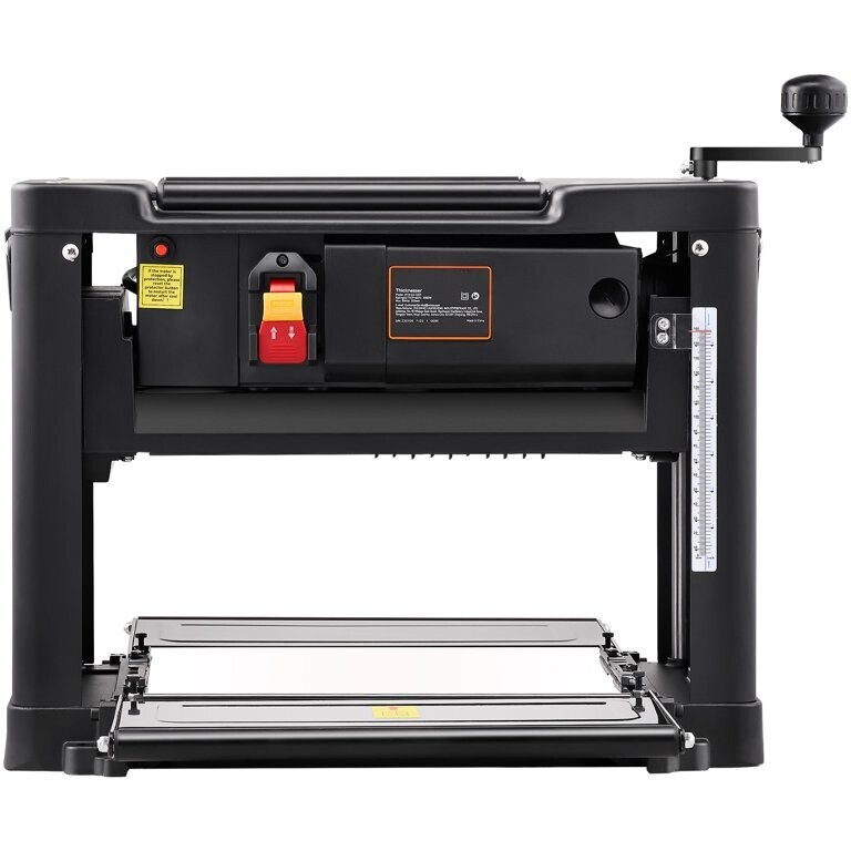 Thickness Planer, Single Speed Low Noise for Wood Material Removal of Hard &amp; Soft Wood