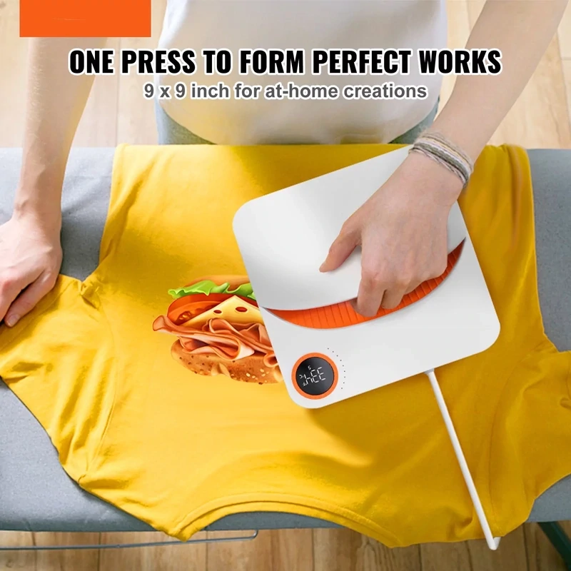 Portable Easy Press Sublimation Transfer DIY T-shirt Heat Press Machine
