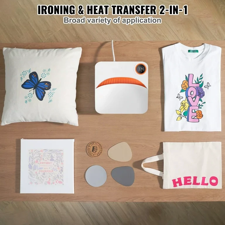 Portable Easy Press Sublimation Transfer DIY T-shirt Heat Press Machine