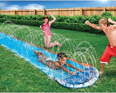 Outdoor inflatable water slide for kids – outdoor pool – 16fts