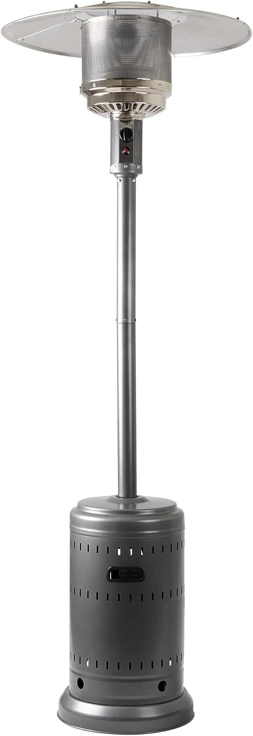 Commercial &amp; Residential 46,000 BTU Outdoor Mushroom Patio Heater with Wheels, Propane