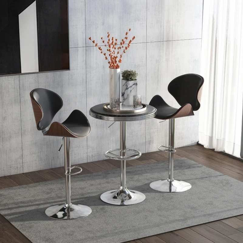 Outdoor and Indoor Round Cafe Bistro Restaurant Table