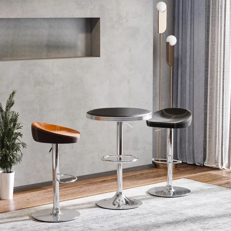 Outdoor and Indoor Round Cafe Bistro Restaurant Table