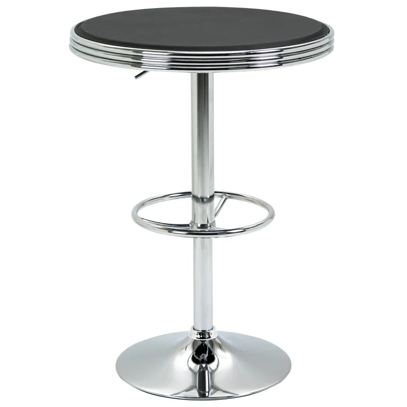 Outdoor and Indoor Round Cafe Bistro Restaurant Table