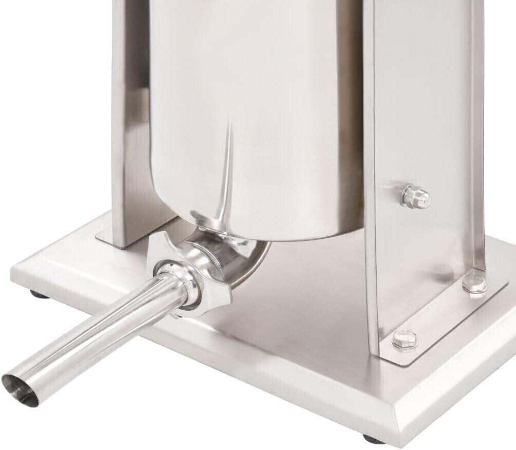Commercial Manual Stainless Steel Vertical Sausage Stuffer, Filling Machine