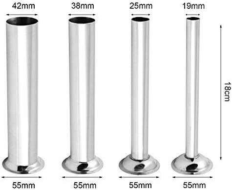 Commercial Electric Meat Maker Sausage Stuffer, Stainless Steel, Efficient Filling Machine for Butchers and Kitchens.