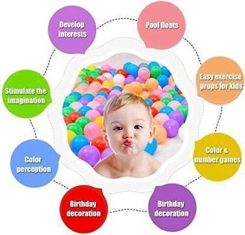 Plastic Balls Diameter 7 cm for Children&#39;s Ball Pit