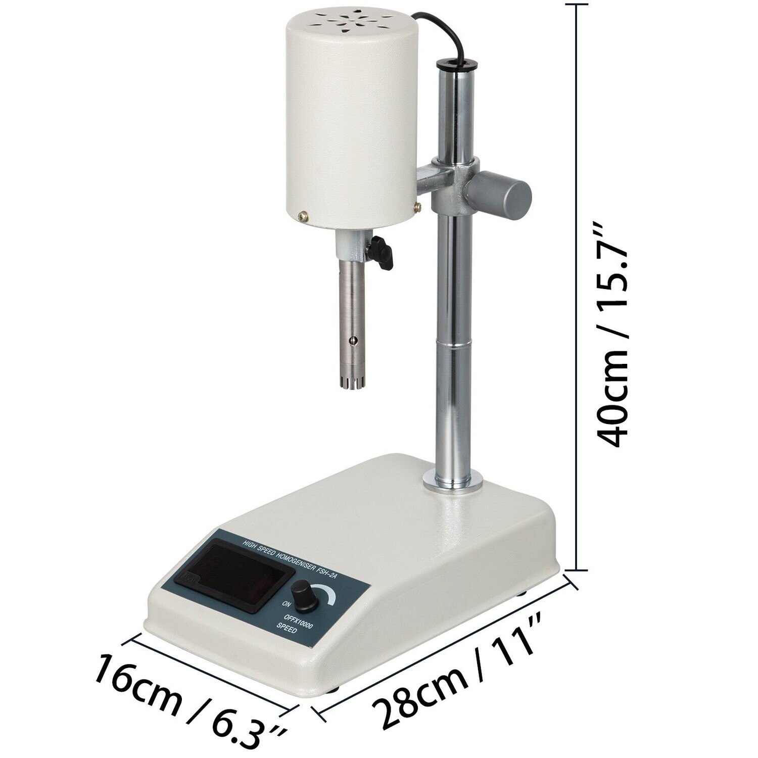 1000ml Digital Display High-Speed Mechanical Homogenizer Disperser – Efficient Mixing and Blending for Laboratory and Industrial Use