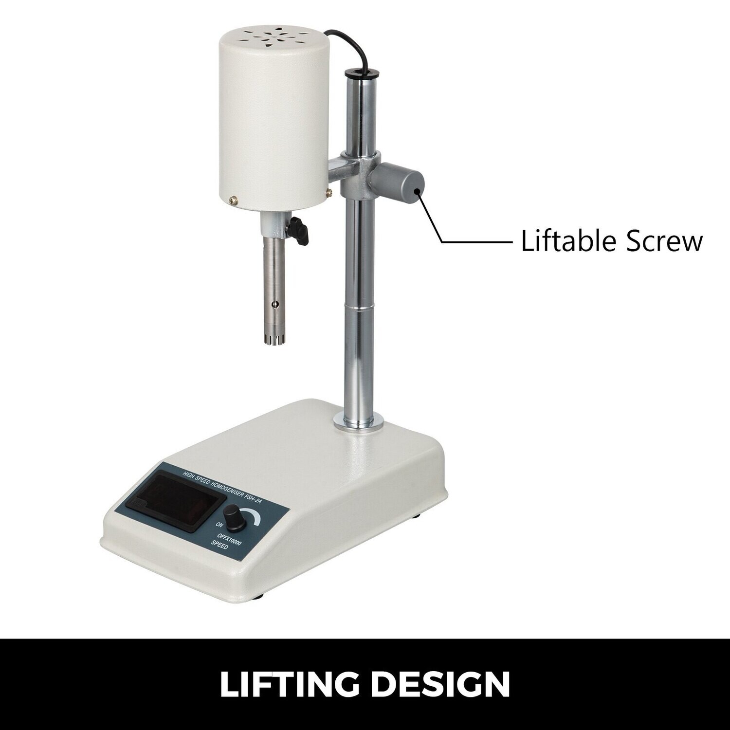 1000ml Digital Display High-Speed Mechanical Homogenizer Disperser – Efficient Mixing and Blending for Laboratory and Industrial Use