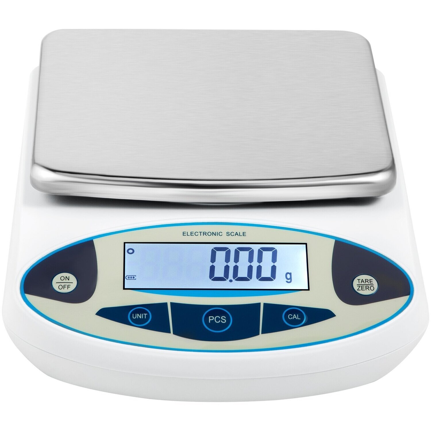 High Precision Electronic LCD Display Analytical Balance, 13 Units Conversion, Counting Function for Lab and University Use (5000g, 0.01g Accuracy)