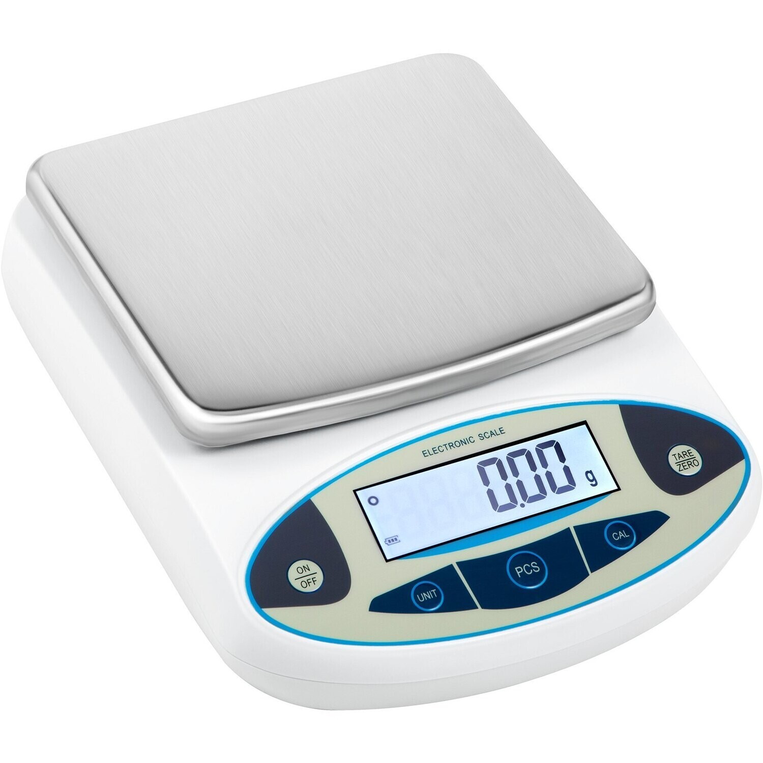 High Precision Electronic LCD Display Analytical Balance, 13 Units Conversion, Counting Function for Lab and University Use (5000g, 0.01g Accuracy)