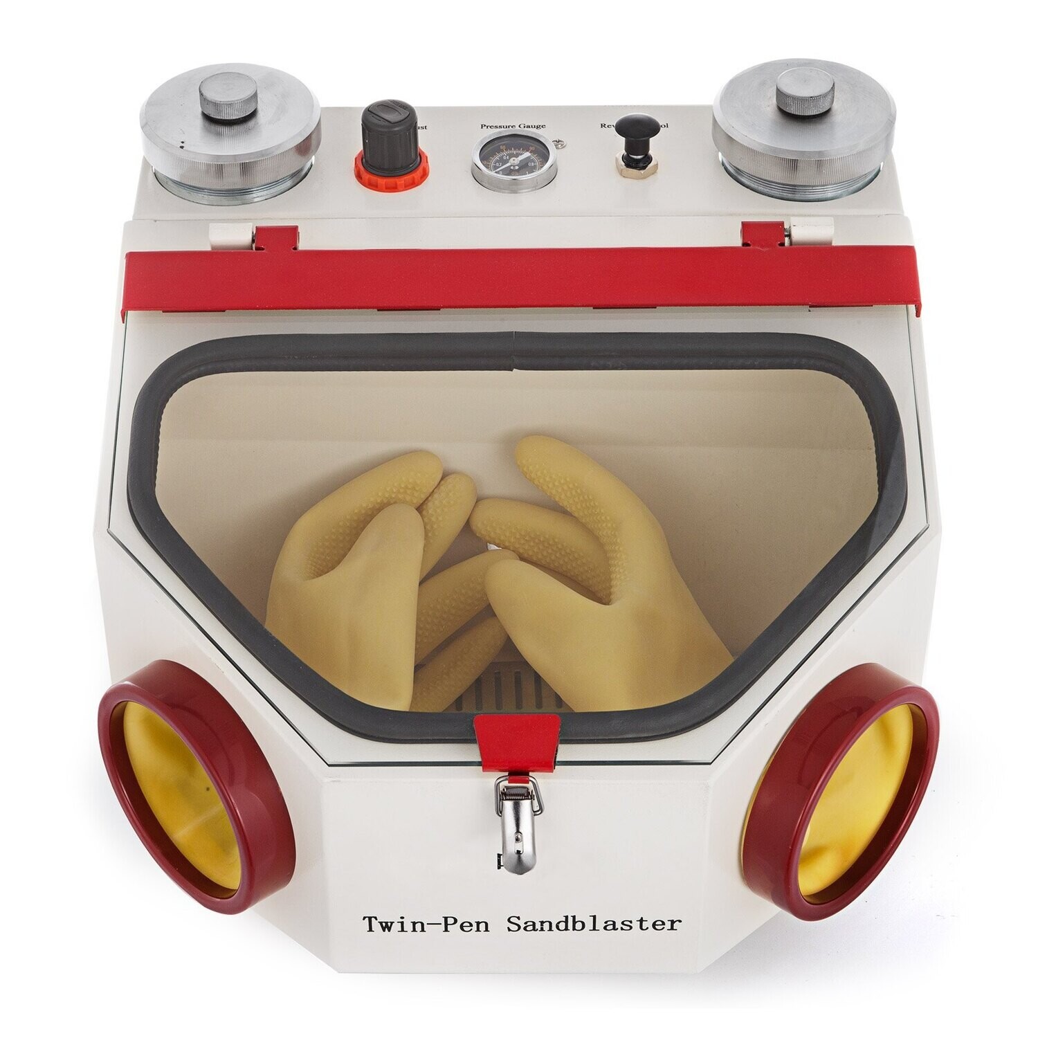 Dental Sandblaster Machine with 2 Pens and 2 Tanks – Professional Sandblaster for Dental Lab