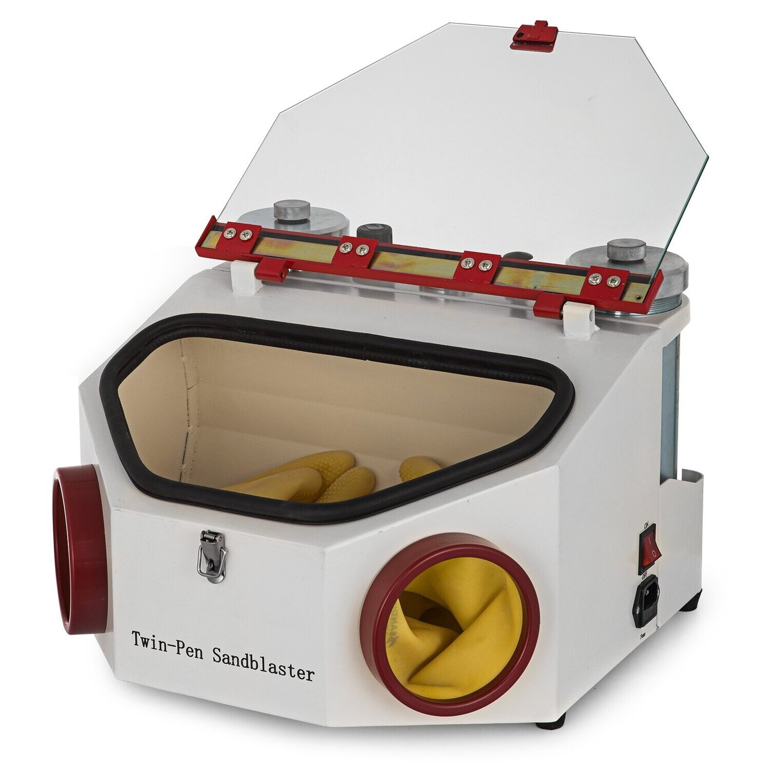 Dental Sandblaster Machine with 2 Pens and 2 Tanks – Professional Sandblaster for Dental Lab