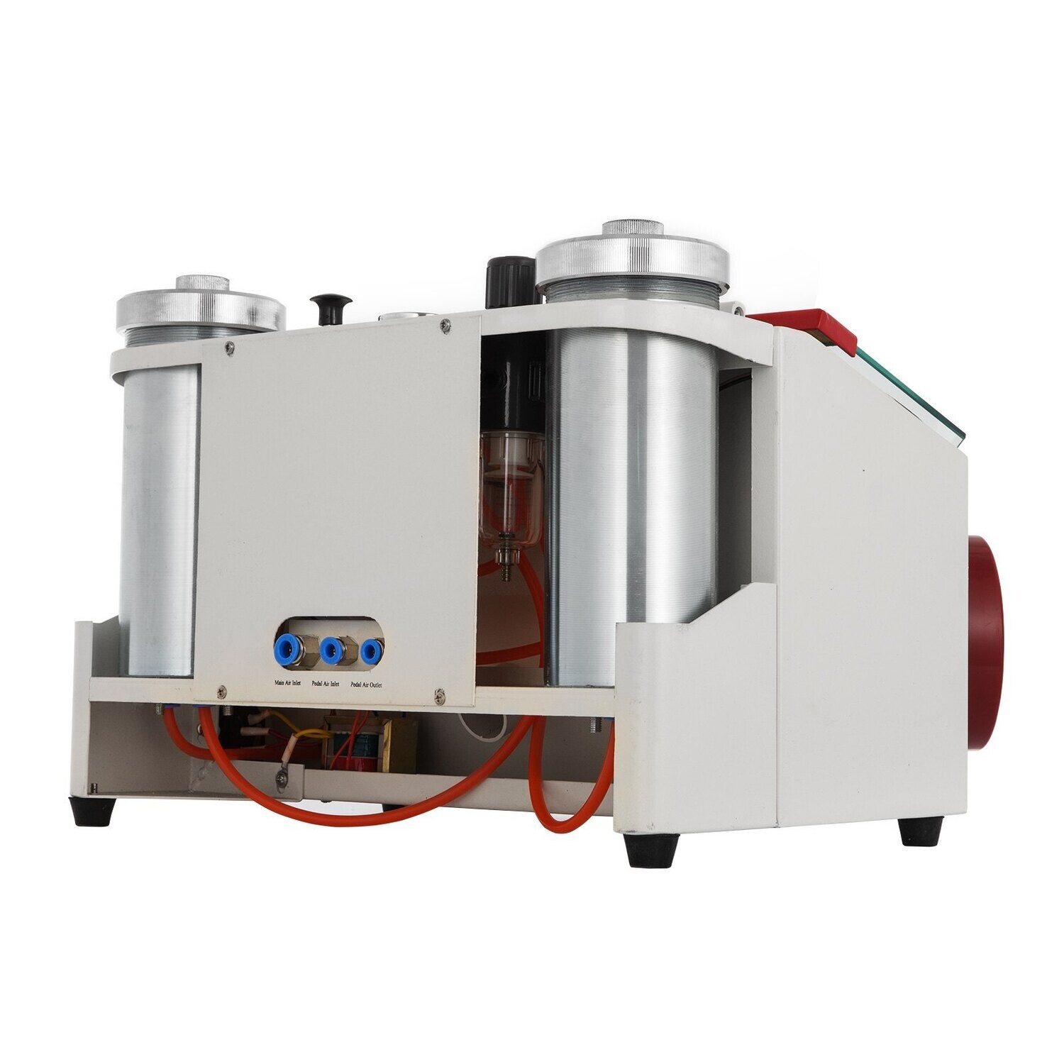 Dental Sandblaster Machine with 2 Pens and 2 Tanks – Professional Sandblaster for Dental Lab