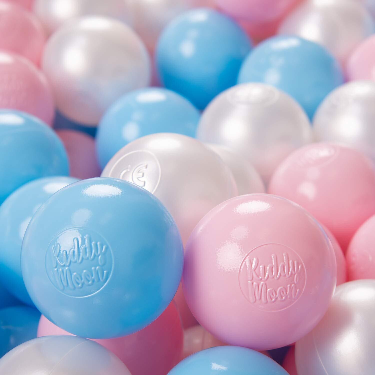 100pcs Crush-Proof Ball Pit Balls – 6cm Diameter Plastic Toy Balls for Children’s Playtime Fun
