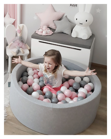 100pcs Crush-Proof Ball Pit Balls – 6cm Diameter Plastic Toy Balls for Children’s Playtime Fun