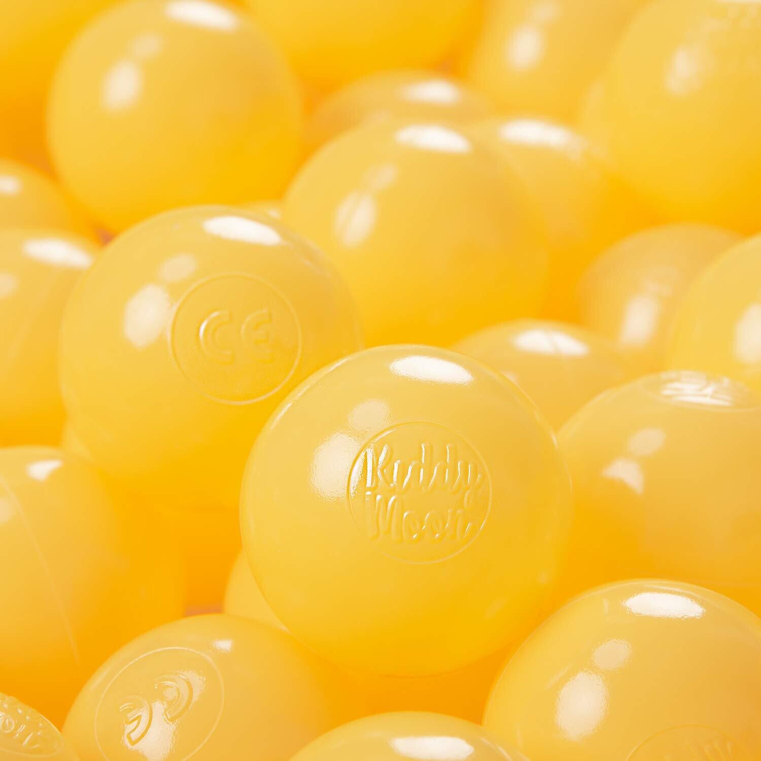 100pcs Crush-Proof Ball Pit Balls – 6cm Diameter Plastic Toy Balls for Children’s Playtime Fun