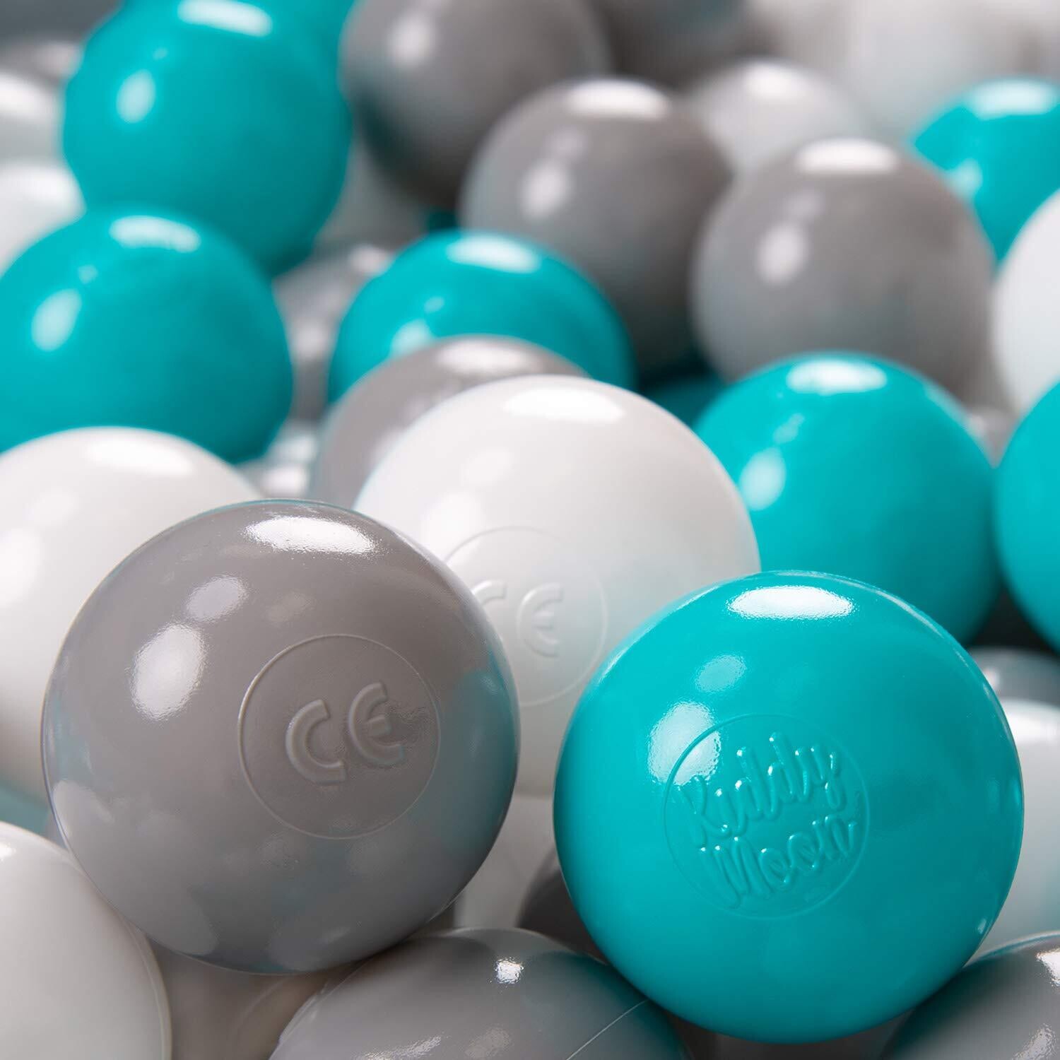 100pcs Crush-Proof Ball Pit Balls – 6cm Diameter Plastic Toy Balls for Children’s Playtime Fun