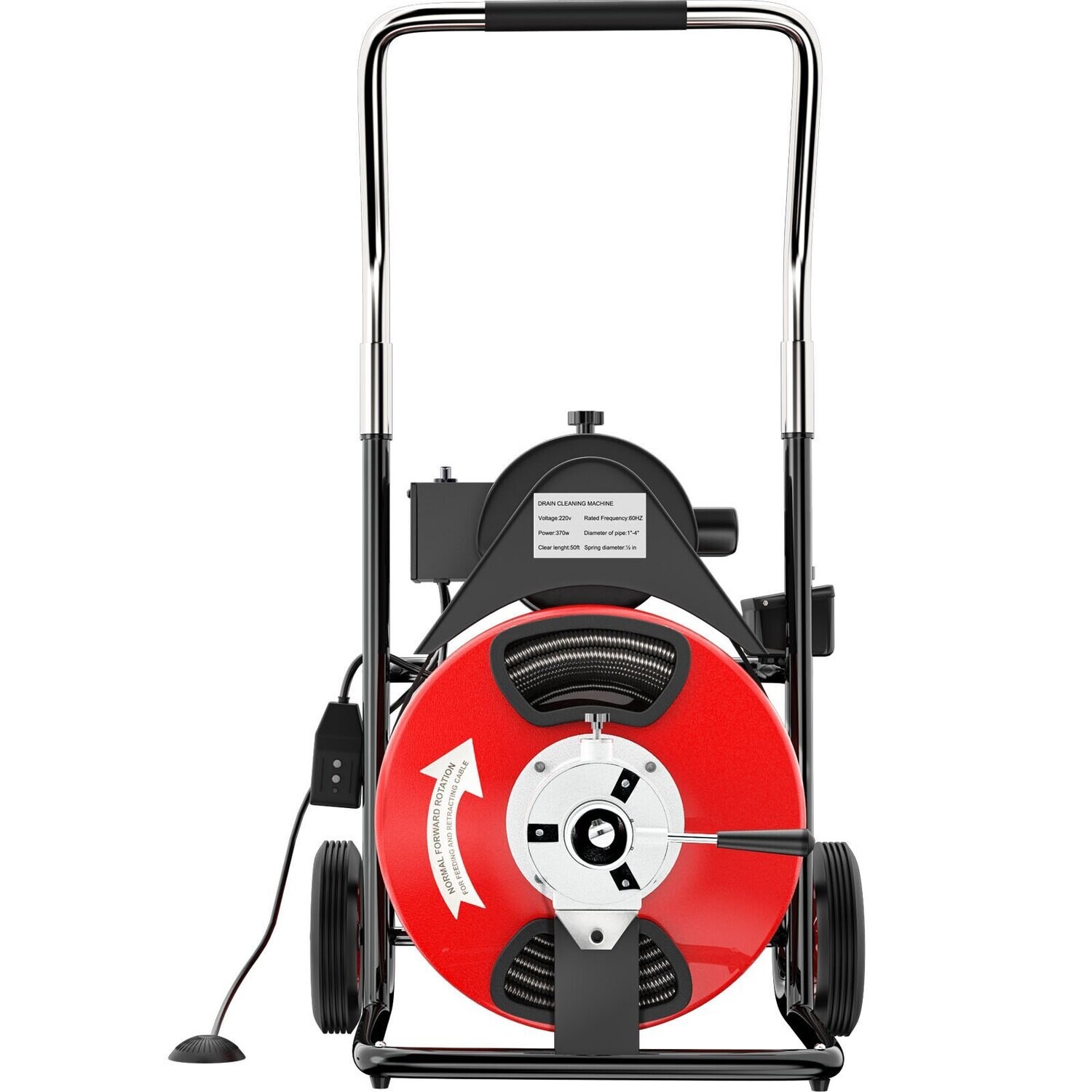 Professional Pipe Dredger Electric Drain Cleaner Pipeline Unblocker And Cleaning Machine for Bathroom, Toilet &amp; Sink