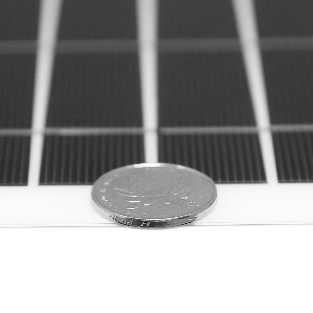18V 100W-400W Flexible Solar Panel Kit with 12V Battery Charging Controller for RV, Car, Boat, Mobile